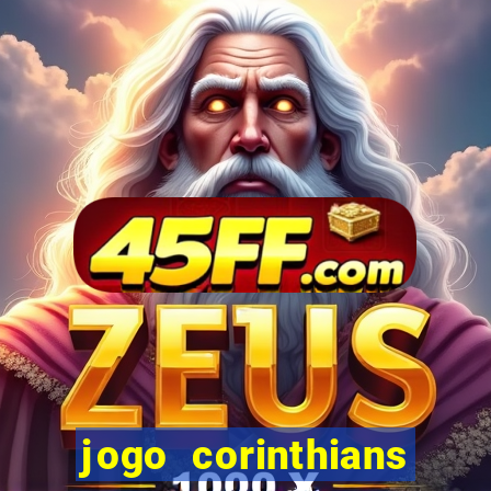jogo corinthians hoje futemax
